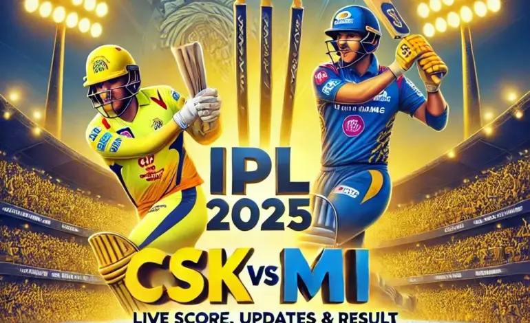 csk match today live — IN news