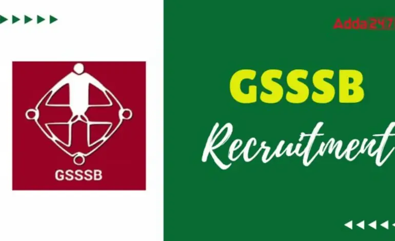 Gsssb Junior Geologist Recruitment 2026