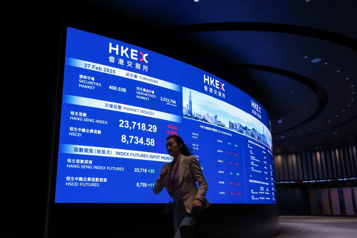 Hang Seng Index Experiences Minor Decline Amid Mixed Market Performance