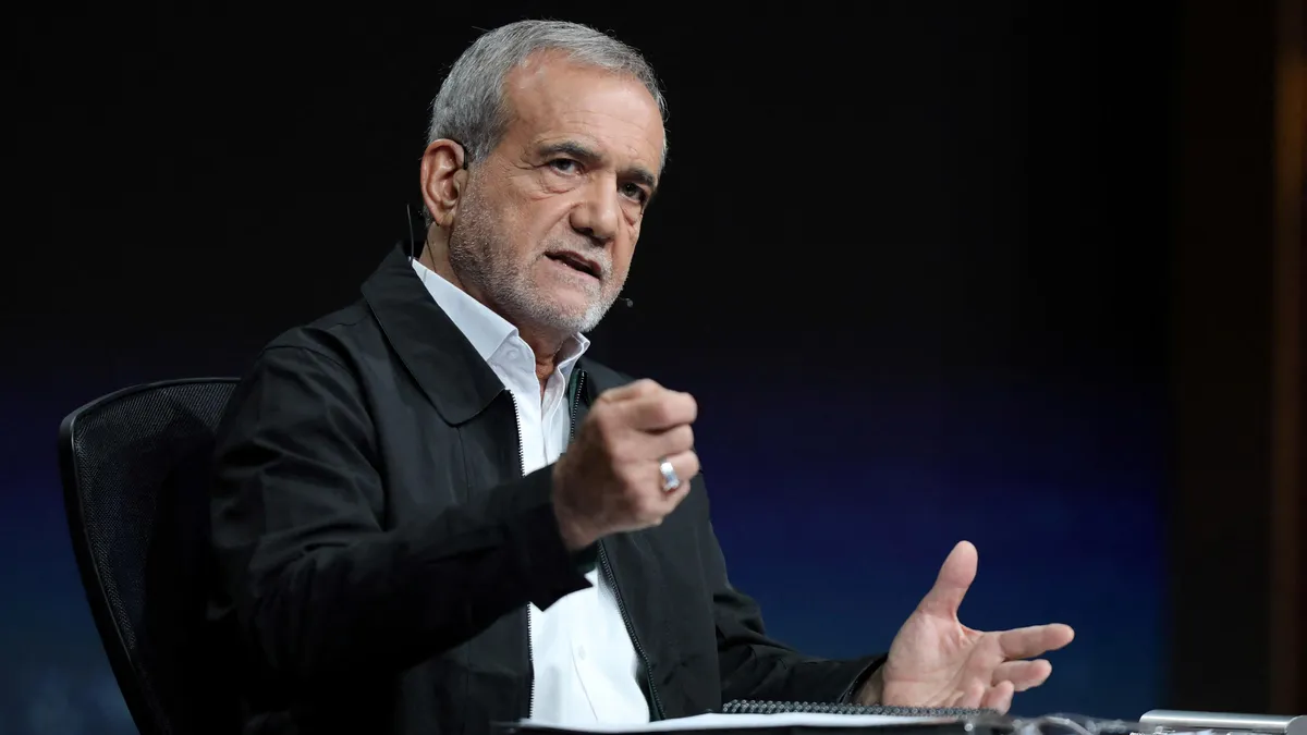 Iranian President Masoud Pezeshkian Issues Apology Amid Regional Tensions