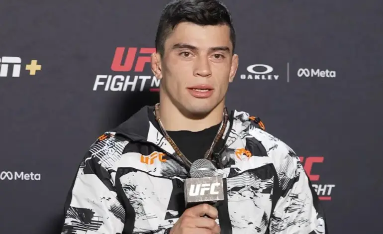 Kevin Vallejos Shines with First-Round TKO Victory at UFC Vegas 114