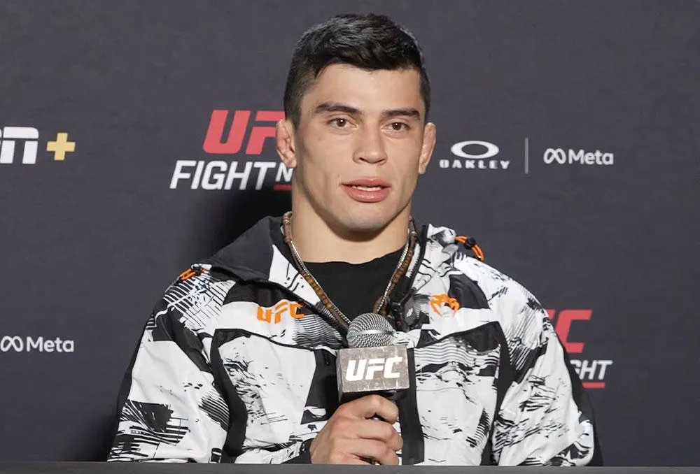 Kevin Vallejos Shines with First-Round TKO Victory at UFC Vegas 114