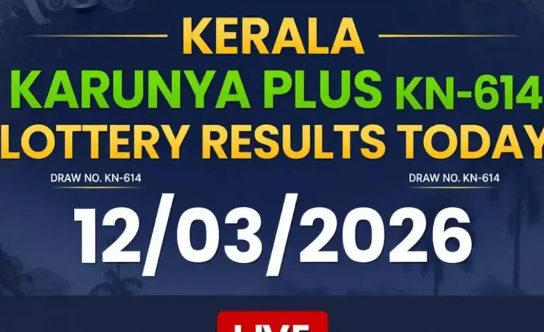 Kn614: Kerala Lottery Results for Karunya Plus KN 614 Announced