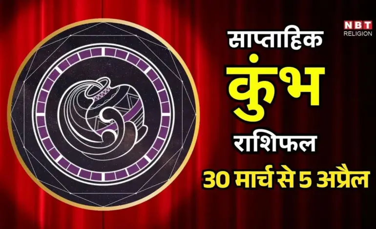कुंभ राशि साप्ताहिक राशिफल: Aquarius Weekly Horoscope: Insights from Anand Sagar Pathak