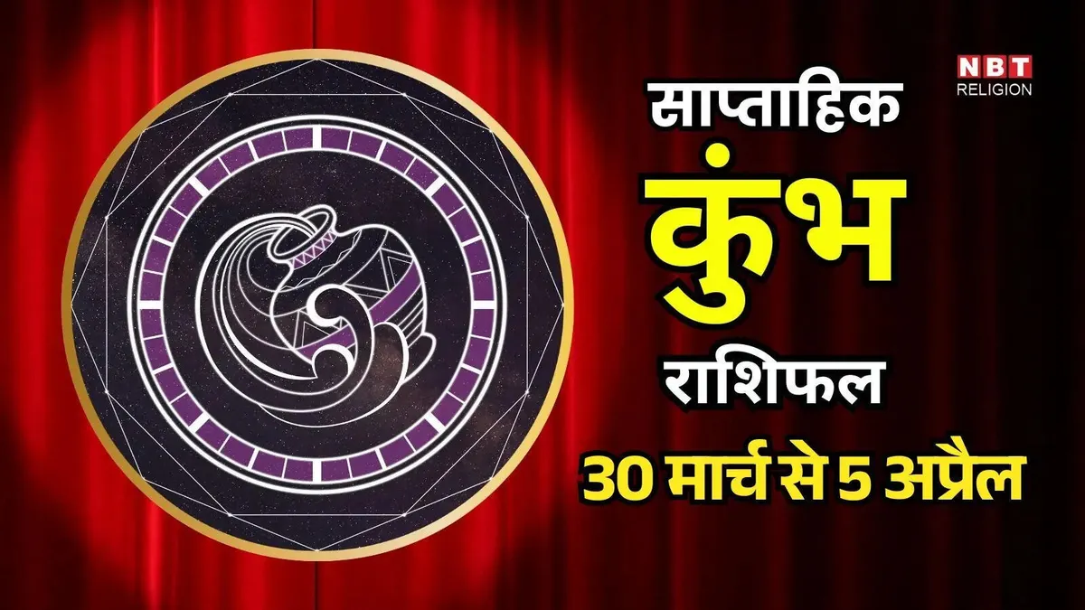 कुंभ राशि साप्ताहिक राशिफल: Aquarius Weekly Horoscope: Insights from Anand Sagar Pathak