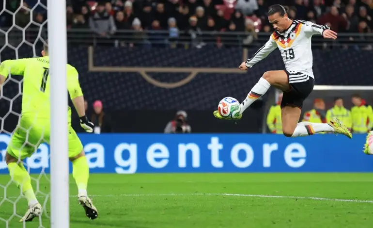 Leroy sané shines in world cup qualifier