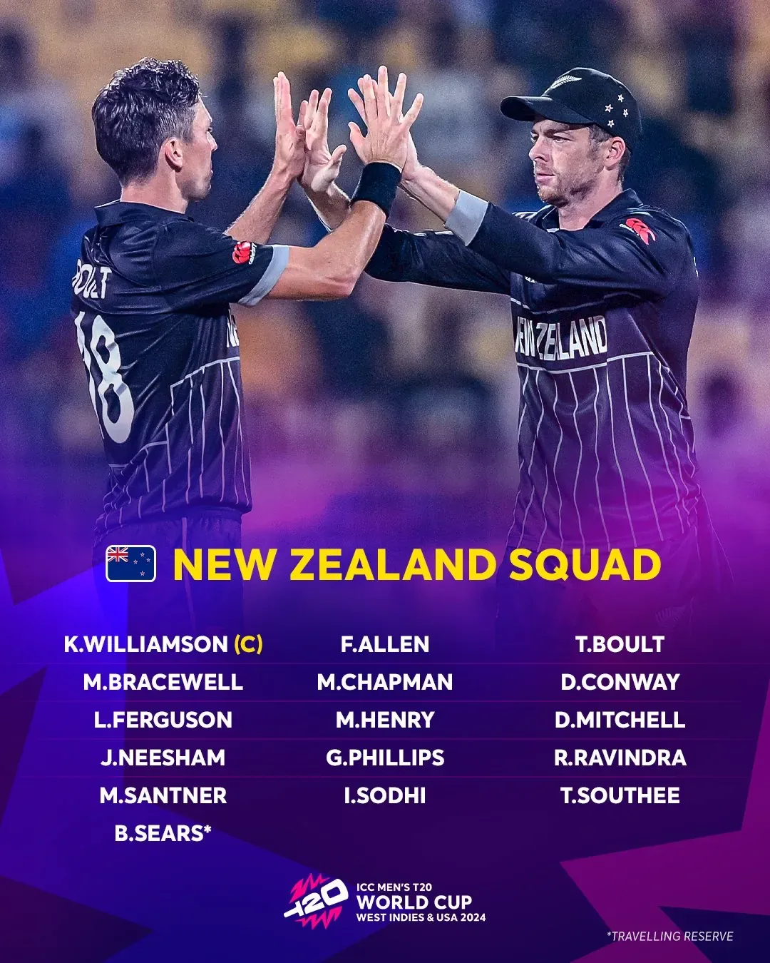New Zealand Cricket T20 World Cup