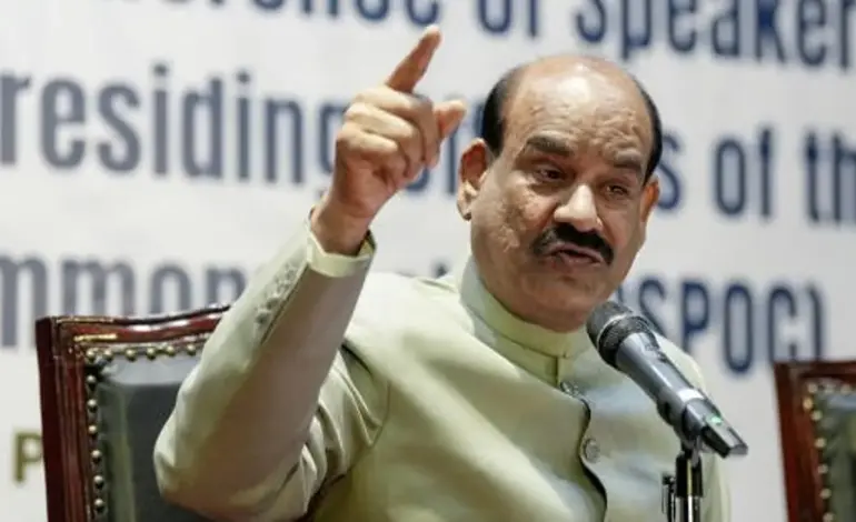 om birla — IN news