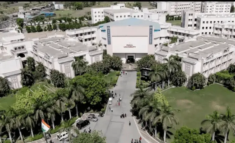 Parul university: Bomb Threat at  Leads to Evacuation and Exam Cancellations