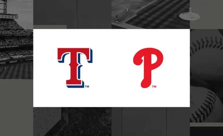 Phillies vs Rangers: A Rocky Start for Texas in 2026
