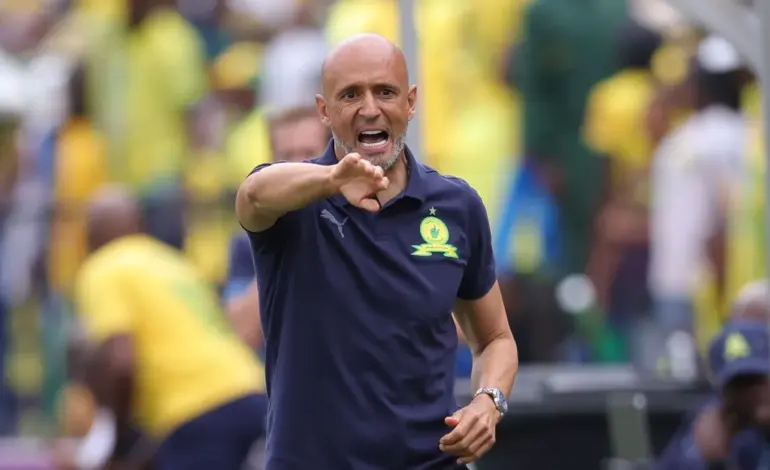 PSL: Mamelodi Sundowns Coach Under Pressure as Champions League Looms