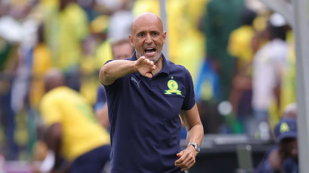 PSL: Mamelodi Sundowns Coach Under Pressure as Champions League Looms