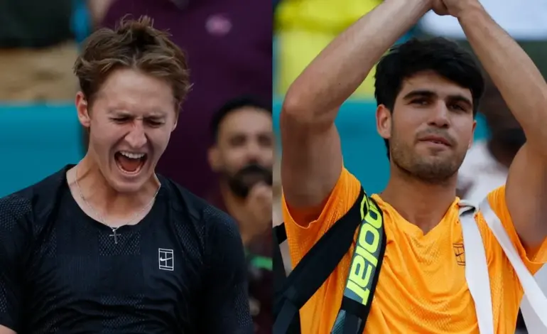 Sebastian Korda Shocks the Tennis World by Defeating Carlos Alcaraz