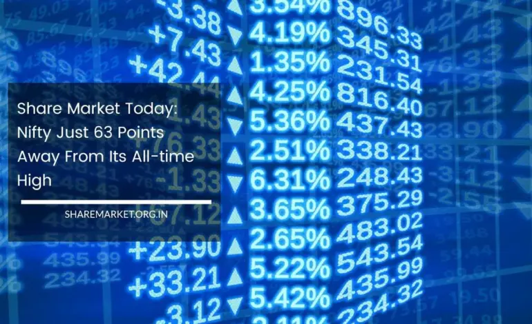 share market today — IN news
