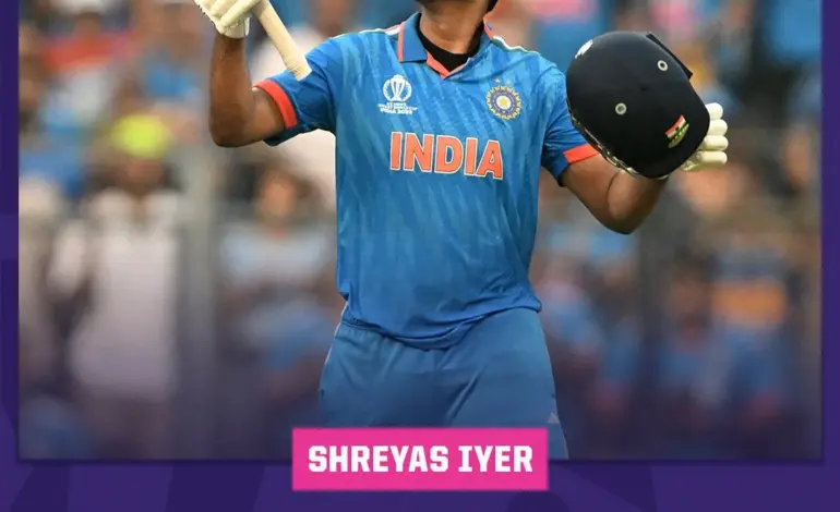 shreyas iyer — IN news