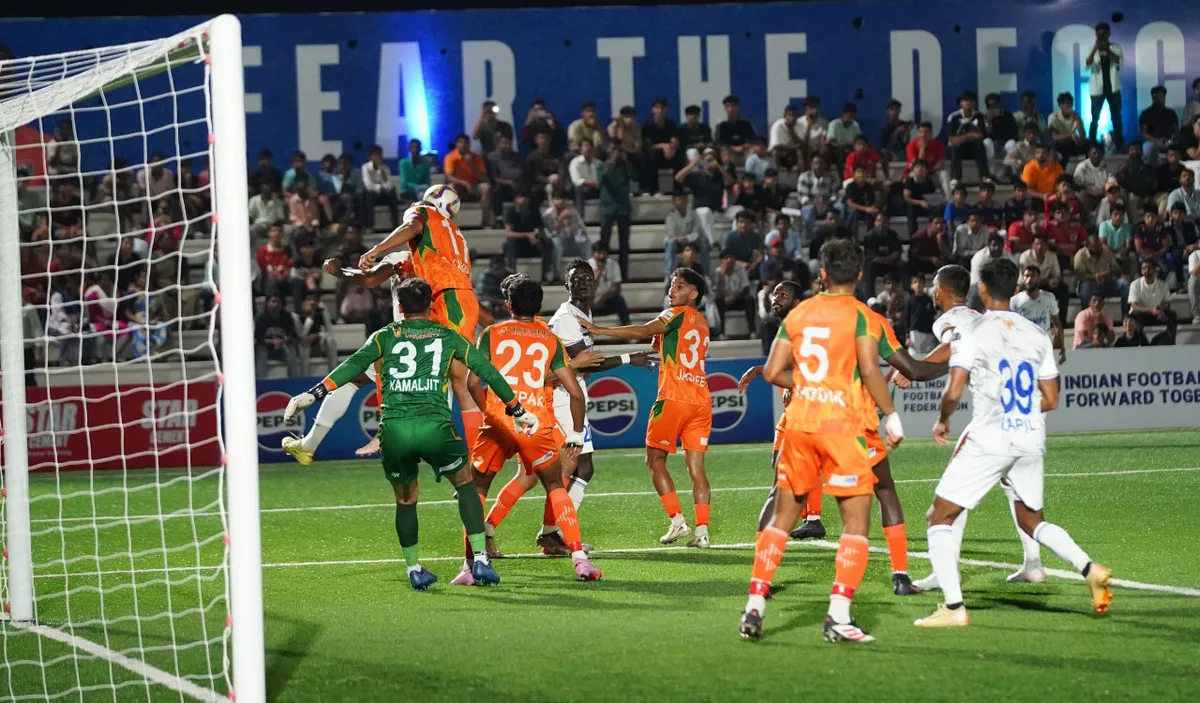 Sreenidi deccan vs dempo sc: Sreenidi Deccan FC vs Dempo SC: A Dominant Display