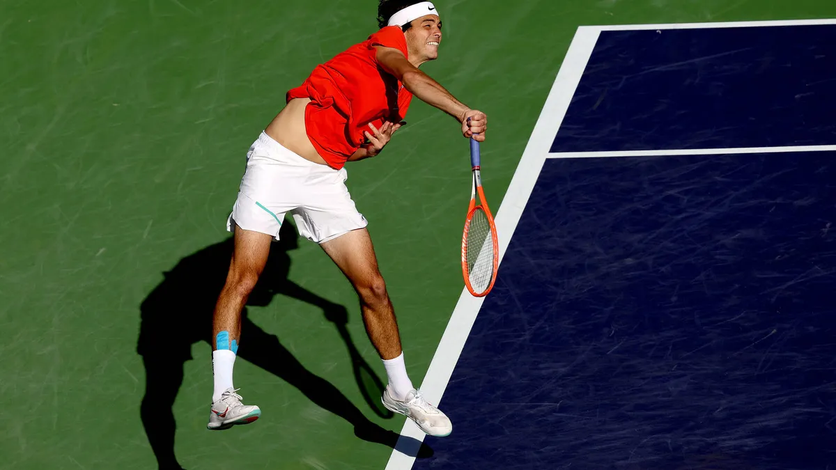Taylor Fritz Faces Early Exit at Indian Wells