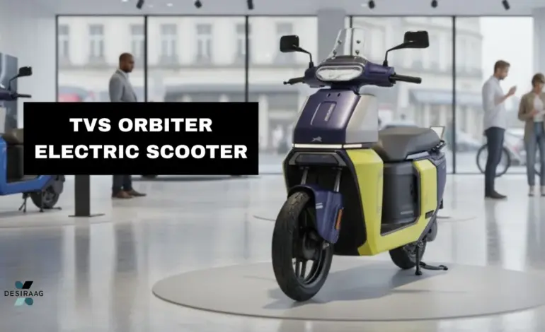 tvs orbiter v1 electric scooter — IN news