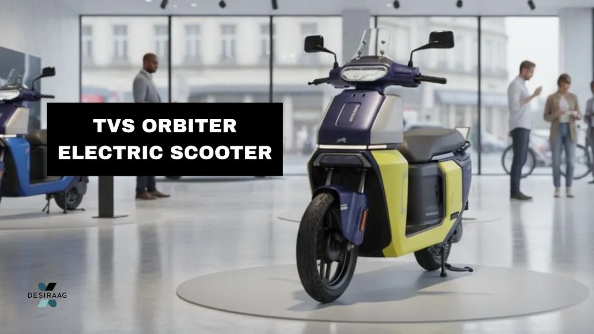 TVS Orbiter V1 Electric Scooter Launches in Lucknow