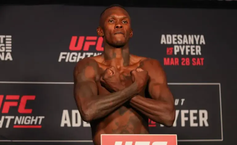 UFC Schedule: Adesanya’s Last Stand Against Pyfer