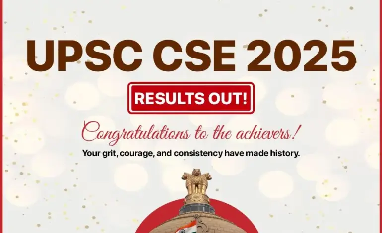 UPSC Result 2025: Anuj Agnihotri Secures Top Rank