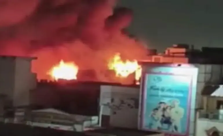 Uttam nagar fire