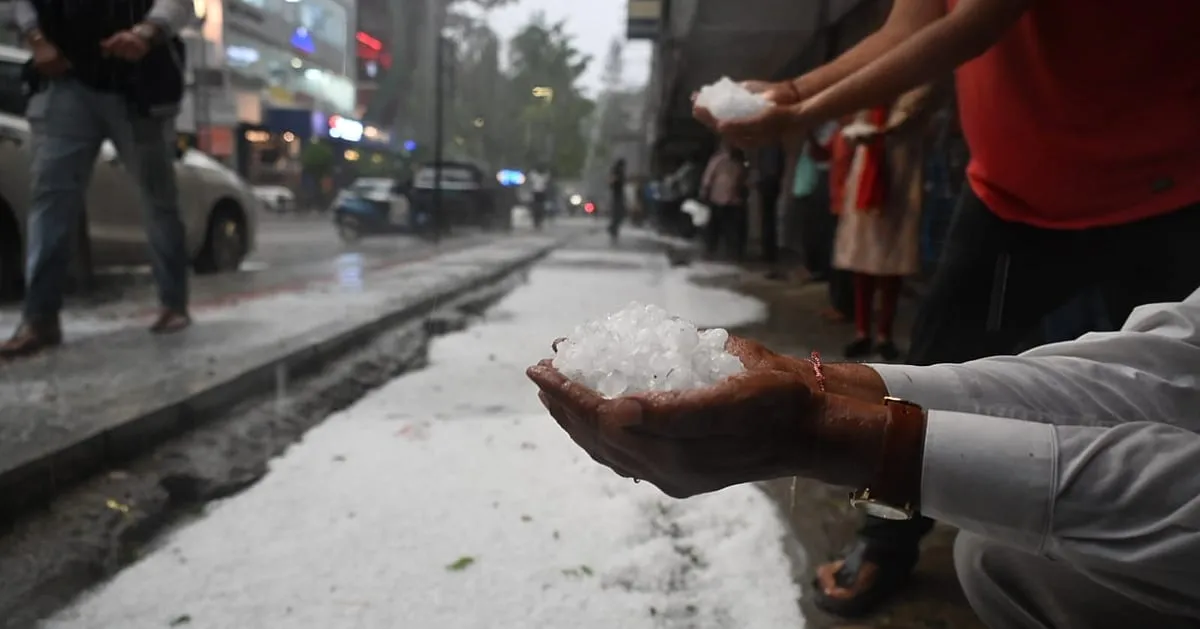 Bangalore Weather: Sudden Hailstorm Signals Shift from Heat