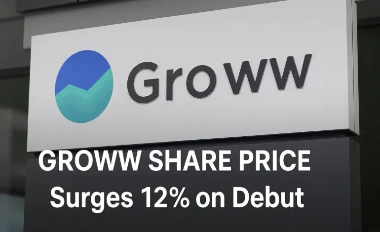 groww share price — IN news
