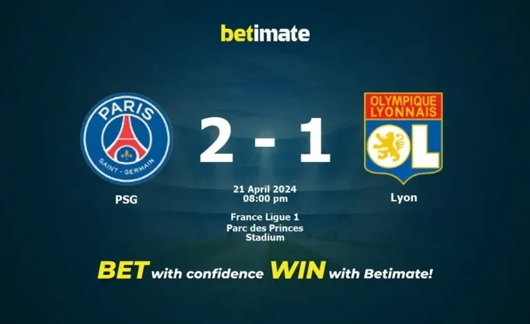 PSG vs Lyon: A Stunning Upset at Parc des Princes