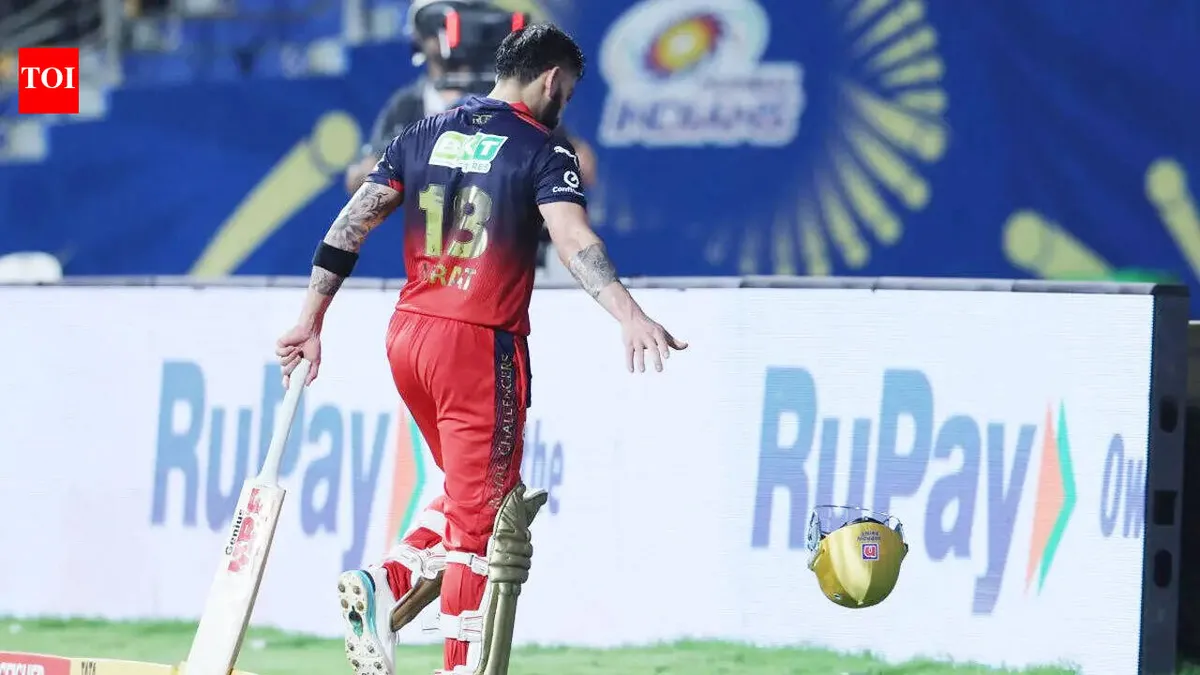 Virat Kohli’s Frustration Amidst RCB’s Thrilling Victory