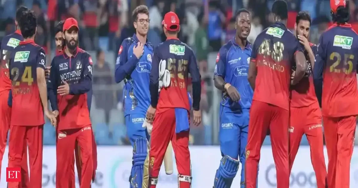 Yesterday ipl match: Royal Challengers Bengaluru Triumph in  Against Mumbai Indians