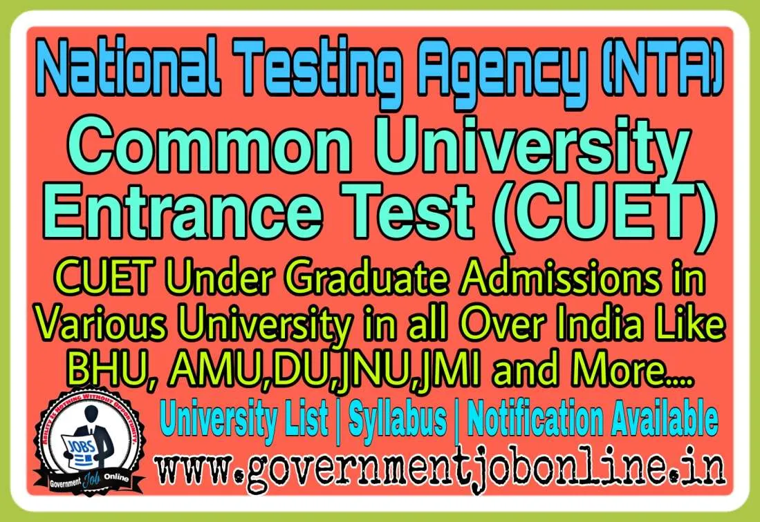 CUET UG 2026 NTA: New Exam Schedule Unveiled