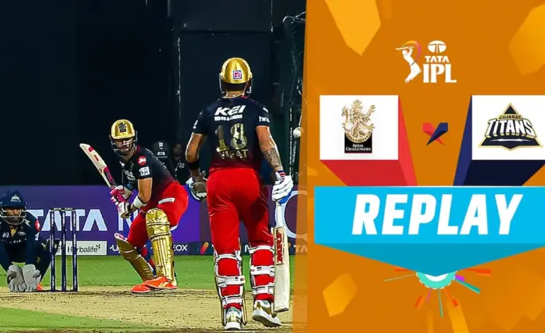rcb vs gt — IN news