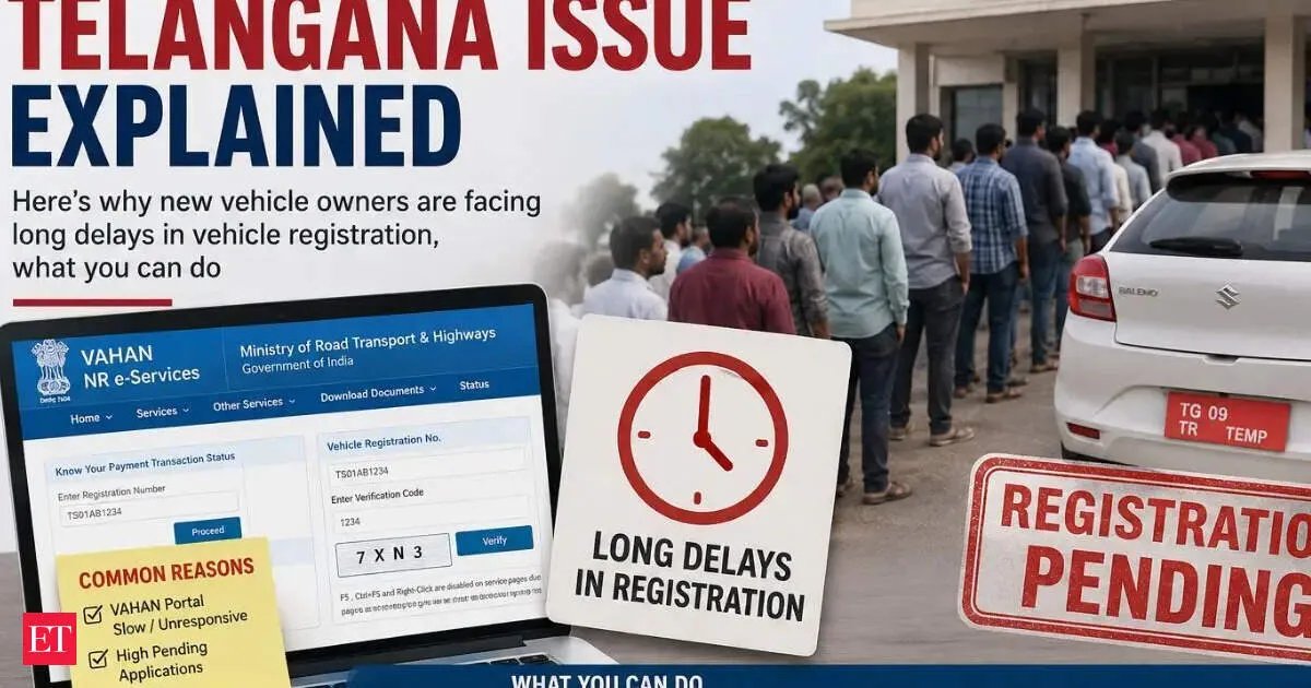 Vahan: Vehicle Registration Chaos: The Transition in Telangana
