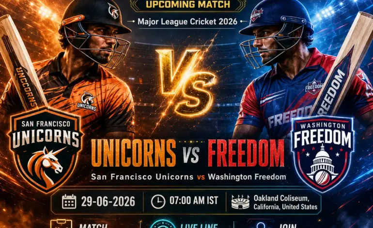 San Francisco Unicorns defeat Washington Freedom in T20 encounter