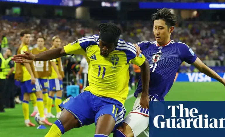 Sweden’s Elanga earns draw with Japan to keep their World Cup alive