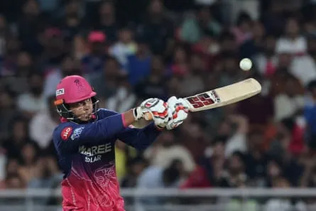 Vaibhav Sooryavanshi in action for Rajasthan Royals