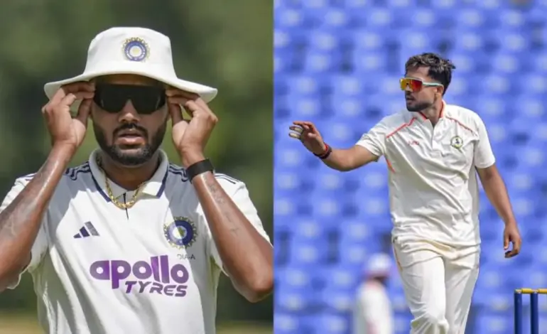Second unofficial Test: Yash Thakur, Saransh Jain strike twice, but Sahan Arachchige keeps India A at bay