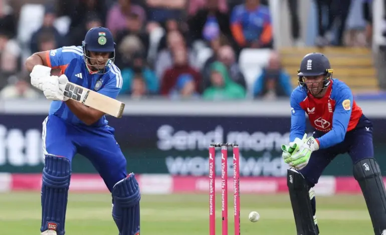 Chester-le-Street: Rain abandons India vs England T20I despite fifties from Abhishek, Shreyas