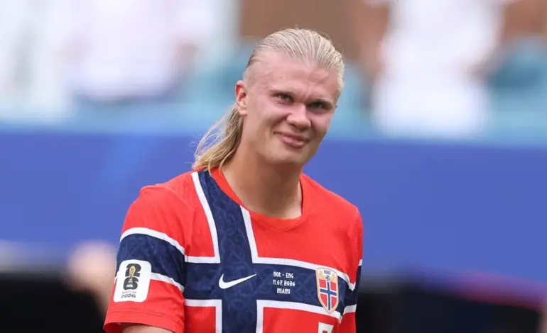 Manchester City star Erling Haaland celebrates 26th birthday with girlfriend Isabel Haugseng Johansen