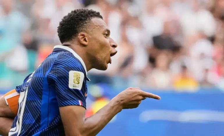 Kylian Mbappé passes Lionel Messi's World Cup goal-scoring record