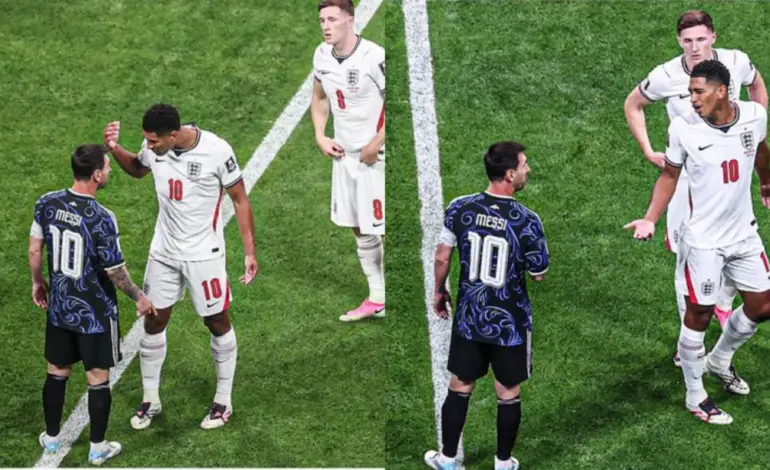FIFA World Cup: Jude Bellingham Slaps Argentina's Valentin Barco In Heated Post-Match Scuffle - NDTV Sports