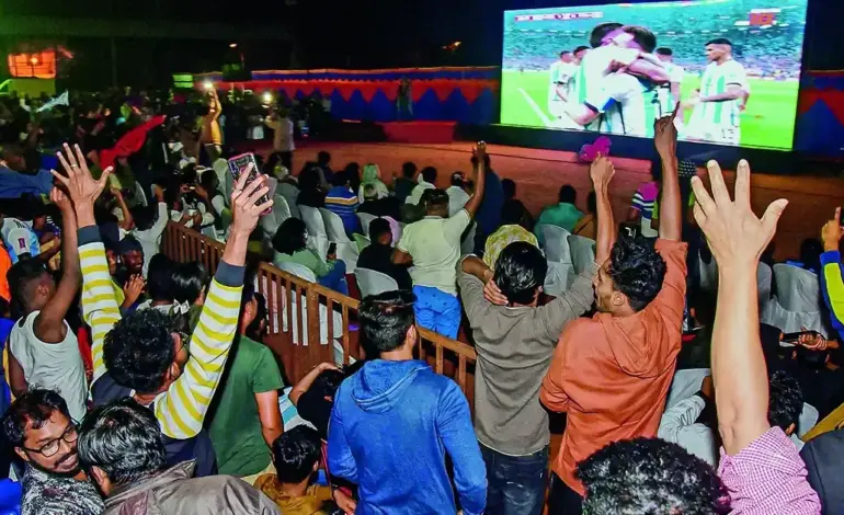 13,000km away, hearts beat for World Cup final as Calcutta stays awake for football