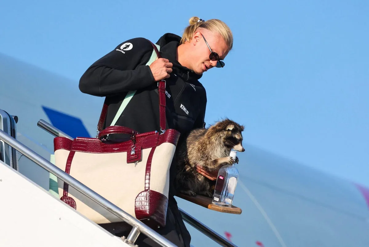Oslo: Erling Haaland returns home with unique World Cup souvenirs